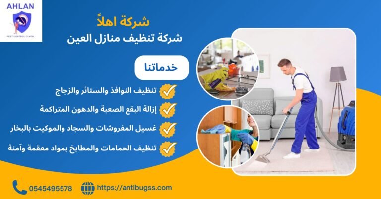 شركة تنظيف منازل العين