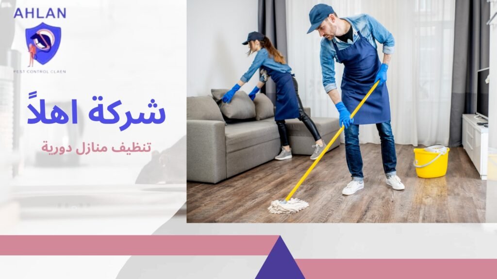 تنظيف منازل دورية