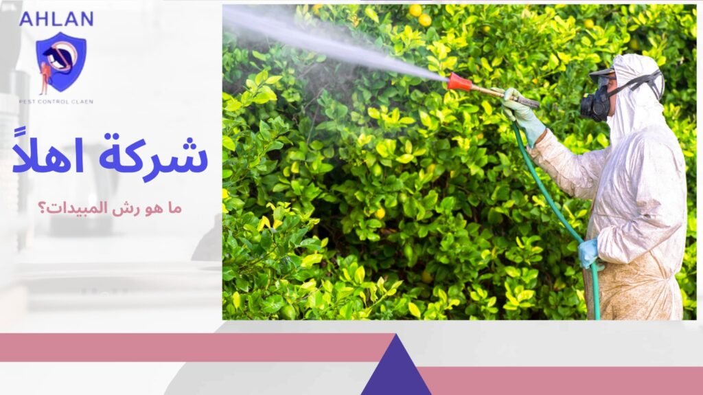 الفرق بين رش المبيدات ومكافحة الحشرات