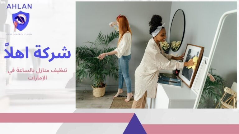 تنظيف منازل بالساعة في الإمارات