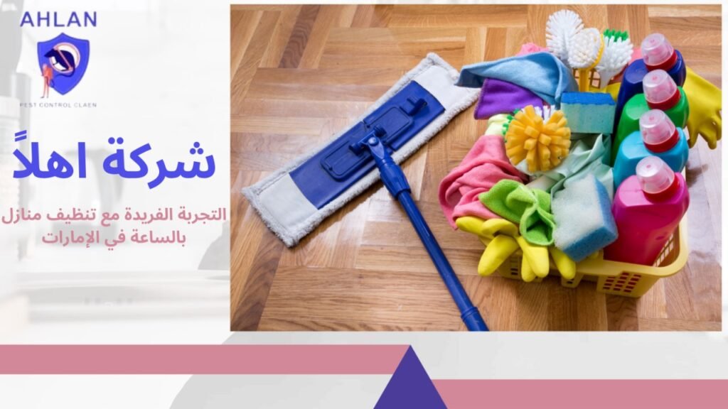 تنظيف منازل بالساعة في الإمارات