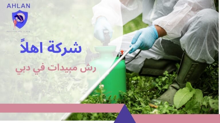 رش مبيدات في دبي