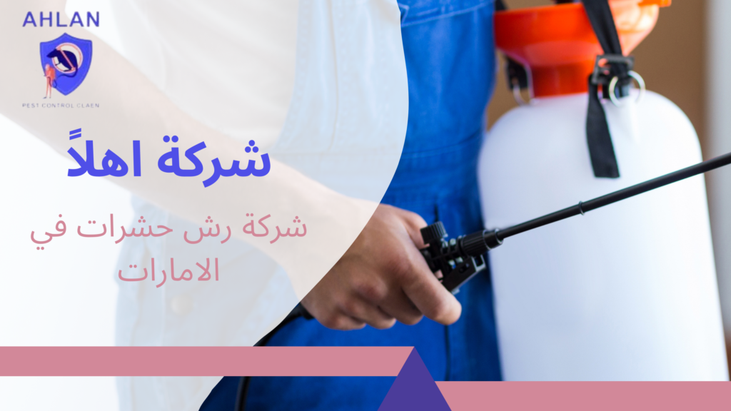 شركة رش حشرات في الامارات