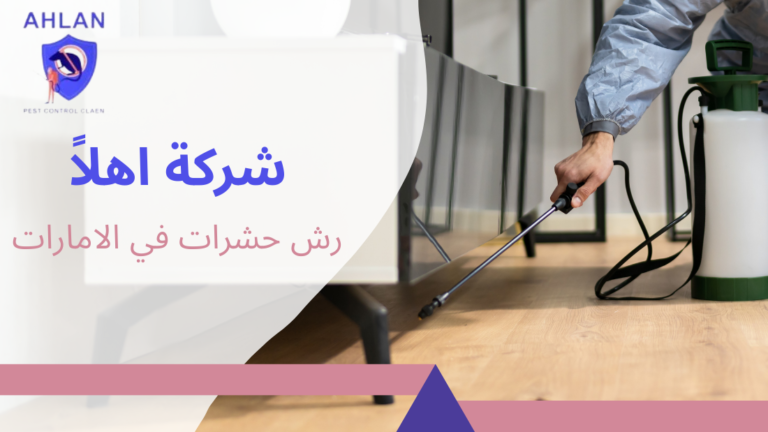 رش حشرات في الامارات مكافحة الحشرات بأمان ونتائج مضمونة 2026