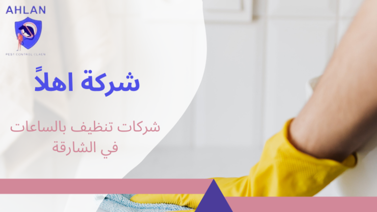 شركات تنظيف بالساعات في الشارقة