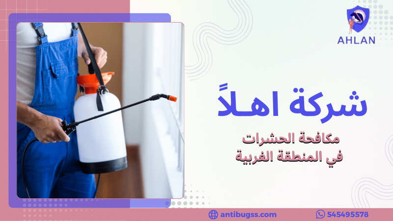 مكافحة الحشرات في المنطقة الغربية