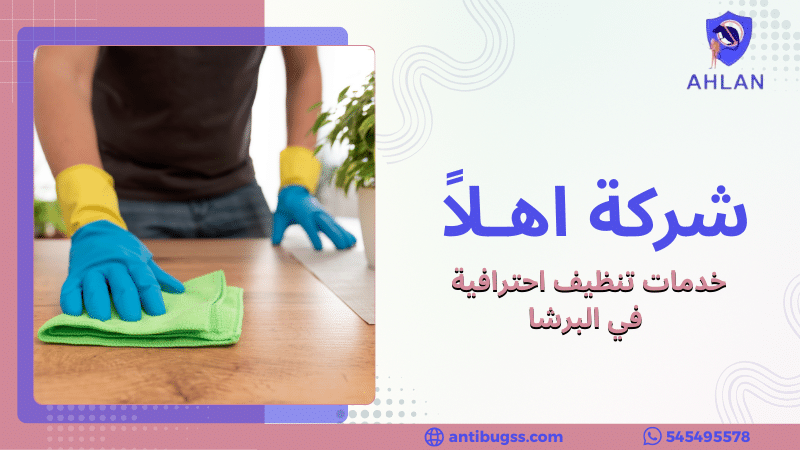 خدمات تنظيف احترافية في البرشا