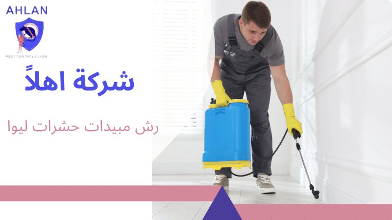 رش مبيدات حشرات ليوا