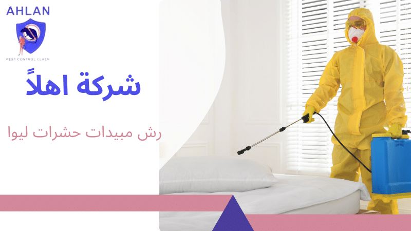 رش مبيدات حشرات ليوا
