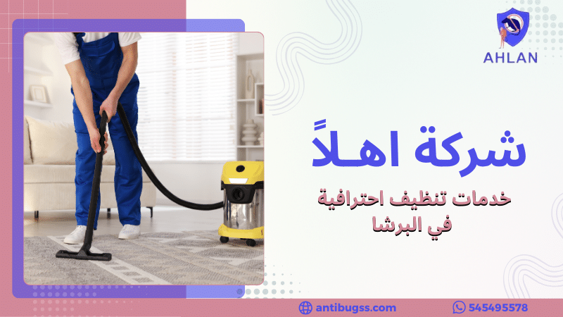 خدمات تنظيف احترافية في البرشا