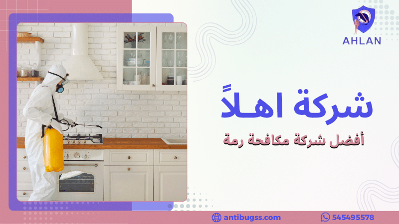 أفضل شركة مكافحة رمة