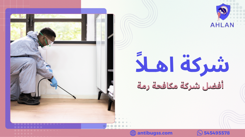 أفضل شركة مكافحة رمة