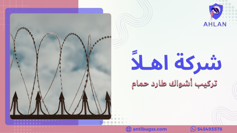 تركيب أشواك طارد حمام