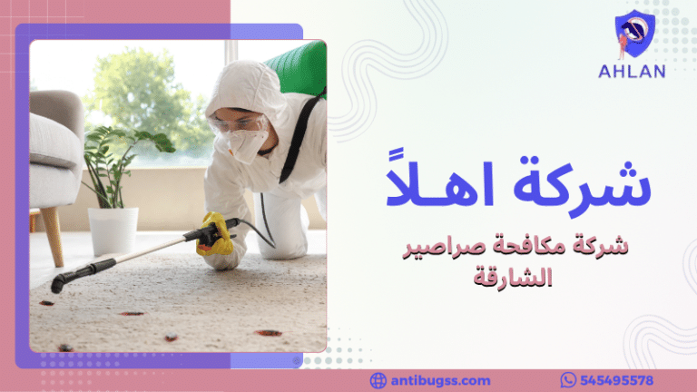 شركة مكافحة صراصير الشارقة
