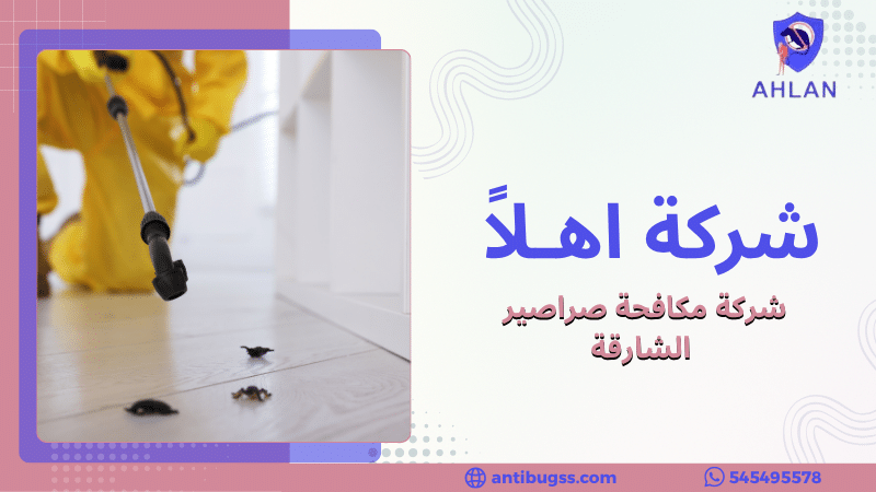 شركة مكافحة صراصير الشارقة