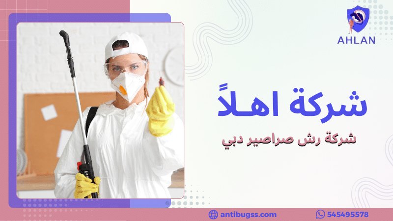 شركة رش صراصير دبي