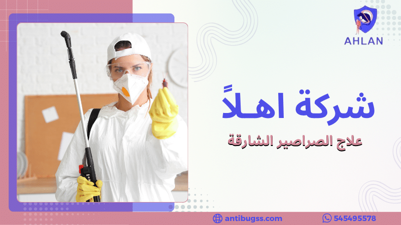 علاج الصراصير الشارقة