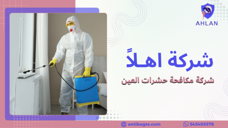 شركة مكافحة حشرات العين تقوم برش مبيدات آمنة داخل المنازل